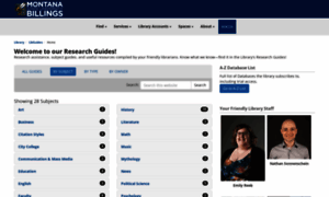 Libguides.msubillings.edu thumbnail