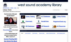 Libguides.westsoundacademy.org thumbnail