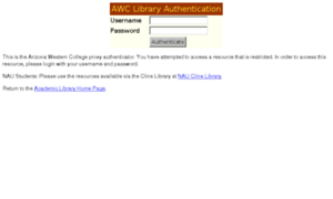 Libproxy.azwestern.edu thumbnail