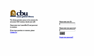 Libproxy.calbaptist.edu thumbnail