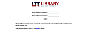 Libproxy.dixie.edu thumbnail