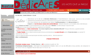 Librairie-dedicaces.fr thumbnail