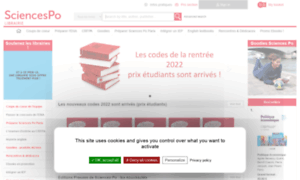 Librairie-sciencespo.fr thumbnail