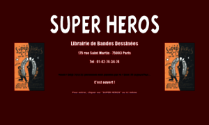Librairie-superheros.com thumbnail
