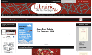Librairiedelapresquile.fr thumbnail