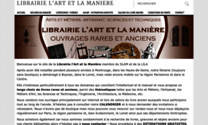 Librairielartetlamaniere.com thumbnail