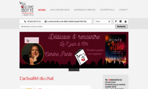 Librairielechatbotte.com thumbnail