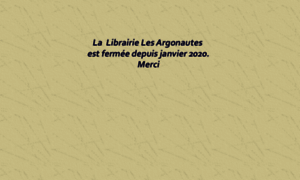 Librairielesargonautes.fr thumbnail