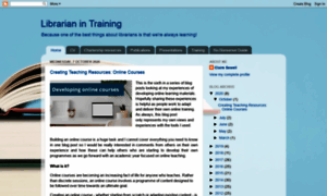 Librarianintraining.com thumbnail