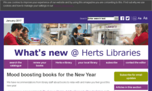 Libraries.hertscc.gov.uk thumbnail