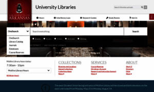 Libraries.uark.edu thumbnail