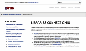Librariesconnectohio.org thumbnail