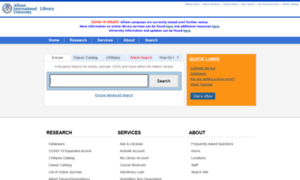 Library.alliant.edu thumbnail