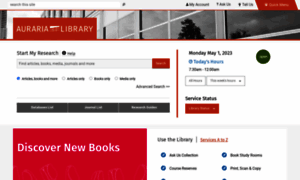 Library.auraria.edu thumbnail