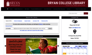 Library.bryan.edu thumbnail