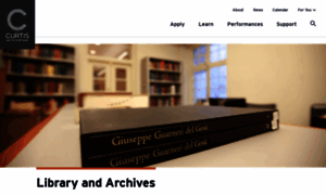 Library.curtis.edu thumbnail