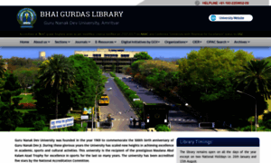 Library.gndu.ac.in thumbnail