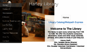 Library.harleyschool.org thumbnail