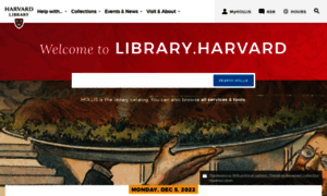 Library.harvard.edu thumbnail