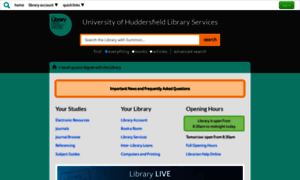 Library.hud.ac.uk thumbnail