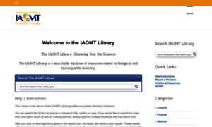 Library.iaomt.org thumbnail