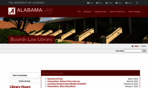 Library.law.ua.edu thumbnail