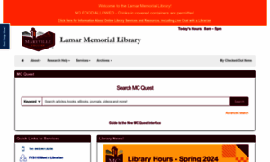 Library.maryvillecollege.edu thumbnail