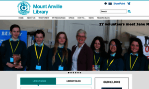 Library.mountanville.ie thumbnail