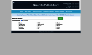 Library.naperville-lib.org thumbnail