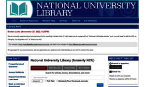 Library.ncu.edu thumbnail