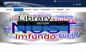 Library.nust.ac.zw thumbnail