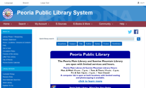 Library.peoriaaz.gov thumbnail