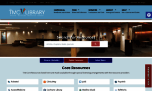 Library.tmc.edu thumbnail