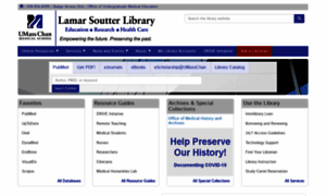 Library.umassmed.edu thumbnail