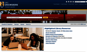 Library.uncg.edu thumbnail