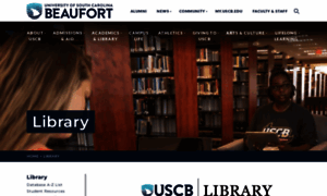 Library.uscb.edu thumbnail