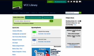 Library.vcc.ca thumbnail