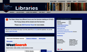 Library.wcsu.edu thumbnail