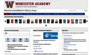 Library.worcesteracademy.org thumbnail