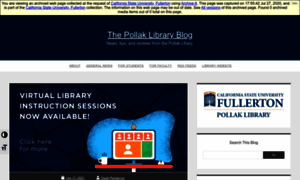 Libraryblogs.fullerton.edu thumbnail