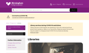 Libraryofbirmingham.com thumbnail