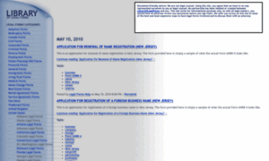 Libraryoflegalforms.com thumbnail