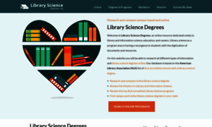 Librarysciencedegrees.org thumbnail