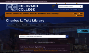 Libraryweb.coloradocollege.edu thumbnail