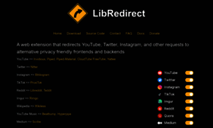 Libredirect.codeberg.page thumbnail