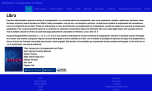 Librodepython.com thumbnail