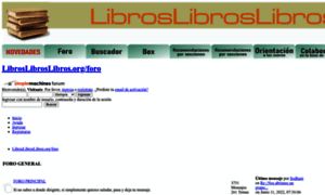 Libroslibroslibros.org thumbnail