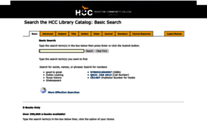 Librus.hccs.edu thumbnail