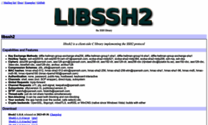 Libssh2.org thumbnail