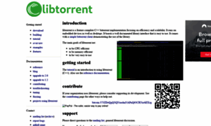 Libtorrent.sourceforge.net thumbnail